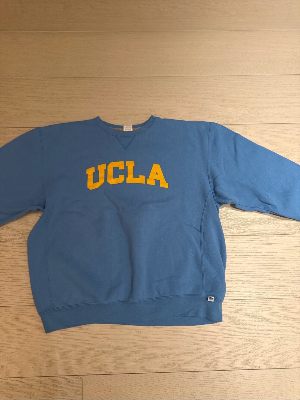 UCLA Blue Crewneck Sweatshirt with Yellow Logo